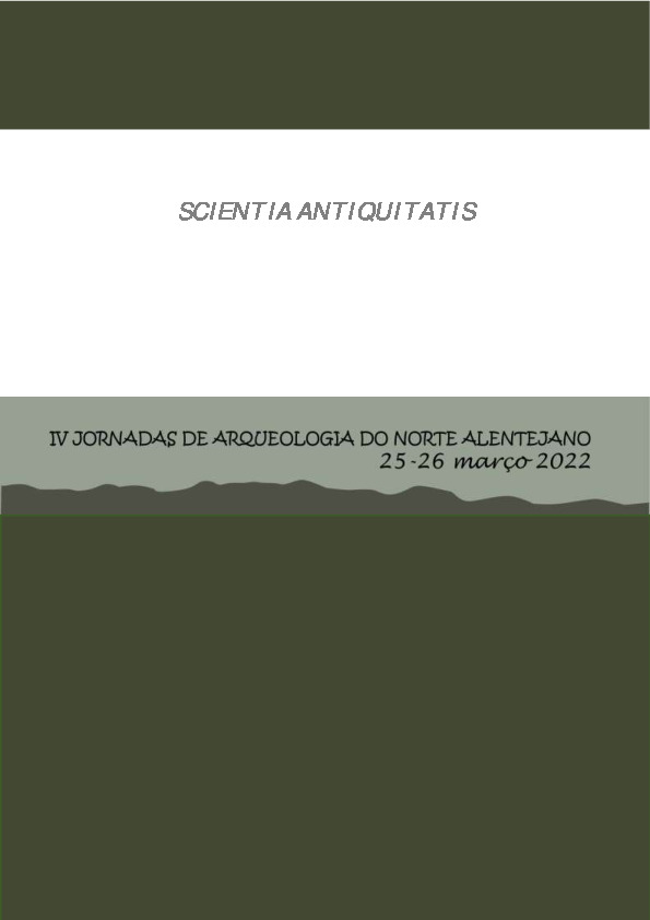 					Ver Vol. 1: IV Jornadas de Arqueologia do Norte Alentejano
				